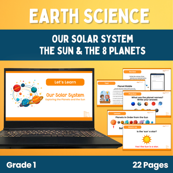 The Sun and The 8 Planets PowerPoint
