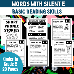 Silent E Words Short Story