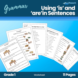 Using Is and Are in Sentences