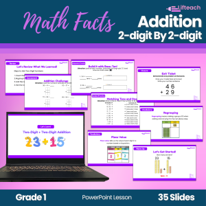 Addition 2-digit By 2-digit Powerpoint