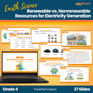 Renewable vs. Nonrenewable Resources for Electricity PowerPoint