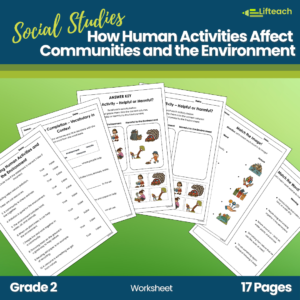 How Human Activities Affect Communities and the Environment Worksheet