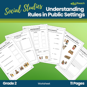 Understanding Rules in Public Settings Worksheet
